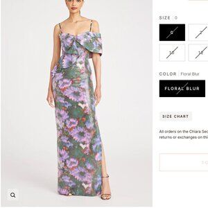 Floral Sequin Gown/Dress